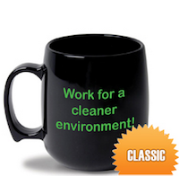 Environmentally Friendly Recycled Mugs