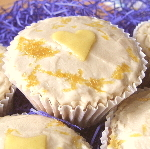 Lemony Vanilla Cupcakes