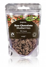 Raw Chocolate Coated Mulberries