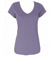 Violet V Neck Top